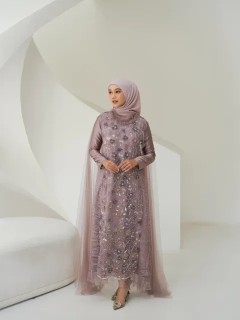 RD-0170 - Aura Label - Elena Dress in Purple