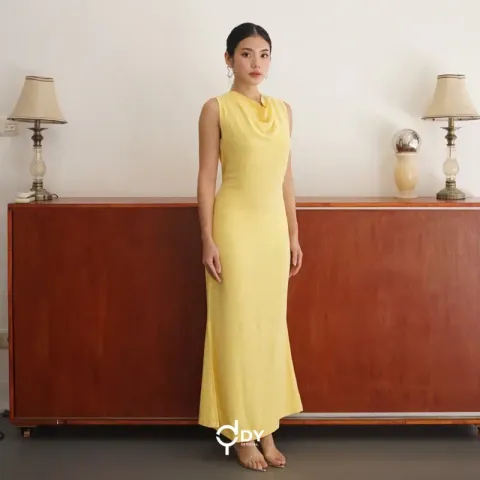 RD-0289 - DY Official - Arla Dress in Butter Yellow
