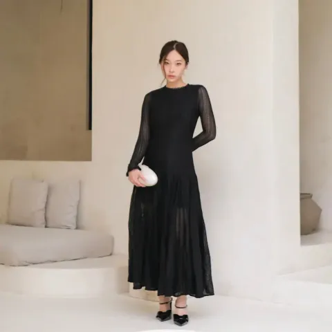 RD-0485 - Lewiish.id - Sophie Dress in Black Size M