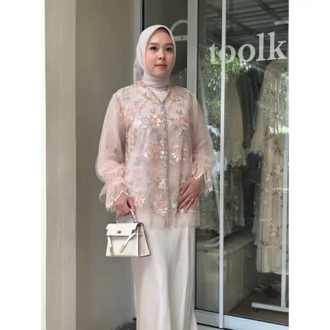 RD-0487 - Toolkiss - Delisha Top in Peach