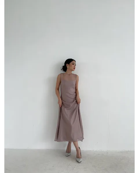 RD-0507 - Gemme In Love - Dove Dress in Rosy Brown Size S & M