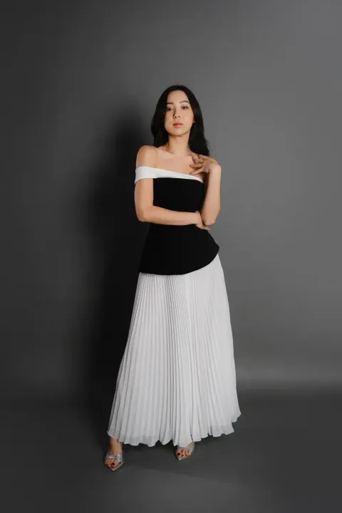 RD-0514 - Prine - Clara Set White & black