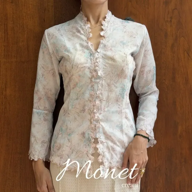 RD-0523 - - Kebaya Kartini Bordir Monet