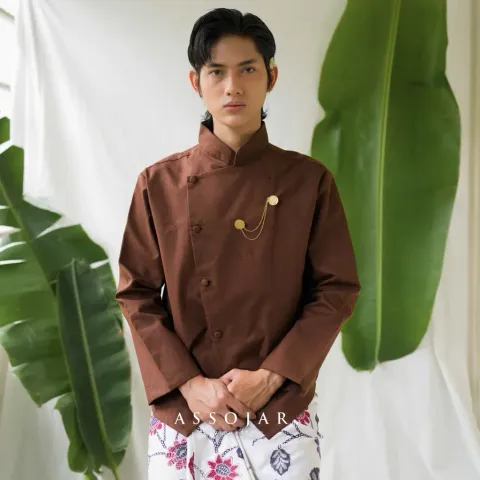 RM-0013 - Assojar - Sanjang Beskap Cokelat size M & XL