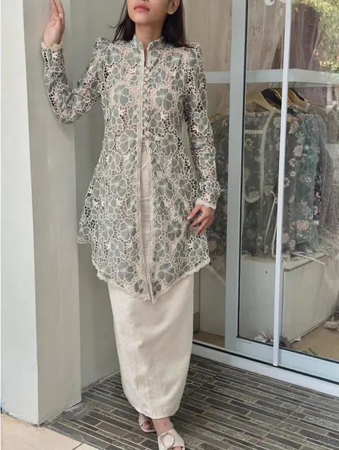 RD-0087 - ToolKiss - Cinday Kurung in Sage